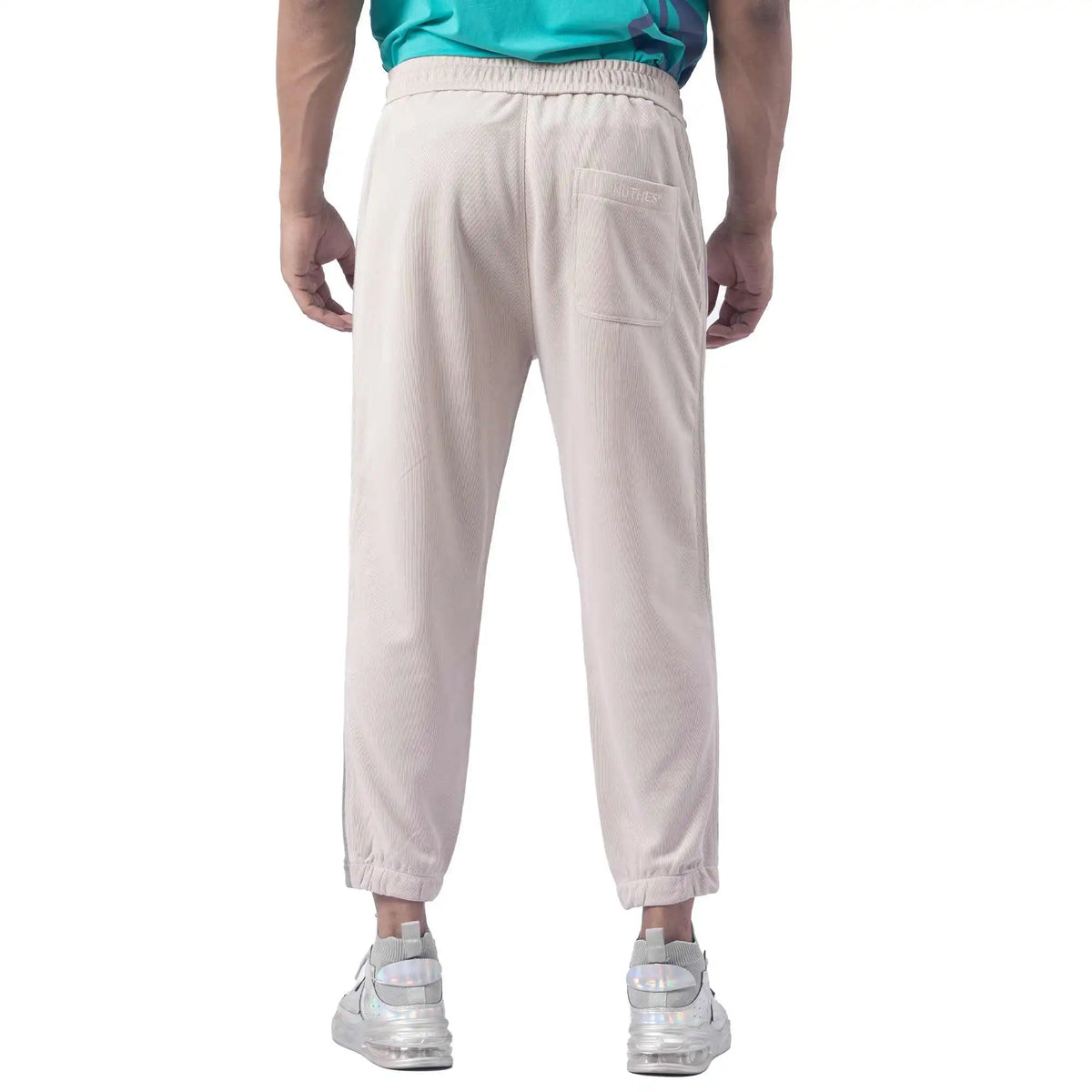 Ankle-Tied Causal Pants For Men 31 Black 31,96,77.5,66.26,108.5 Image