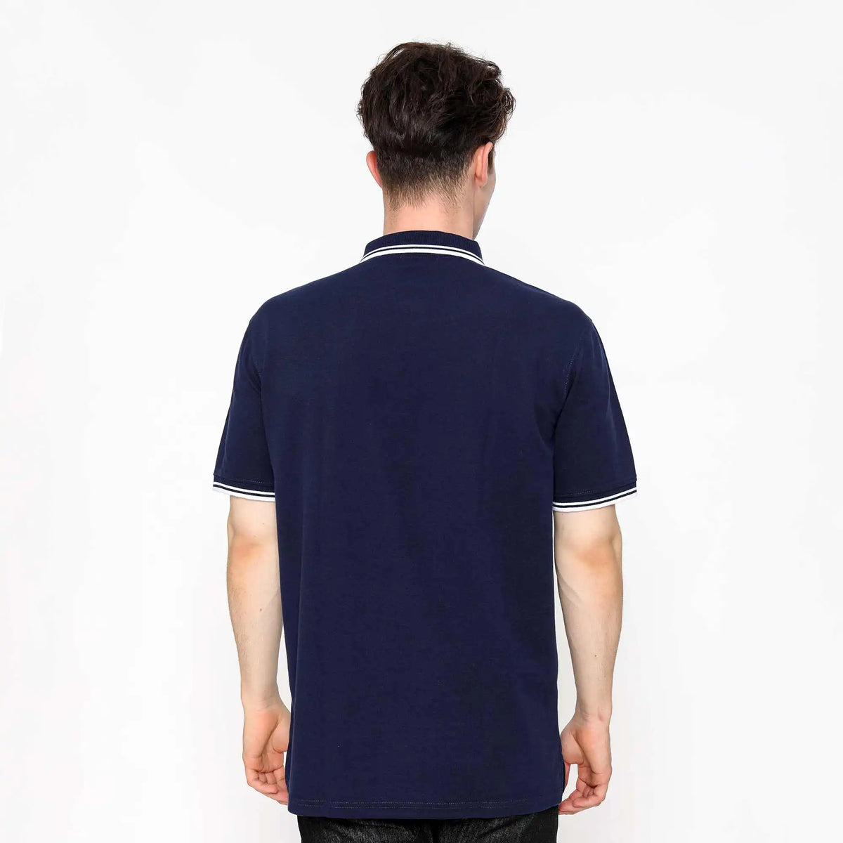 Plain Casual Polo Shirt For Men