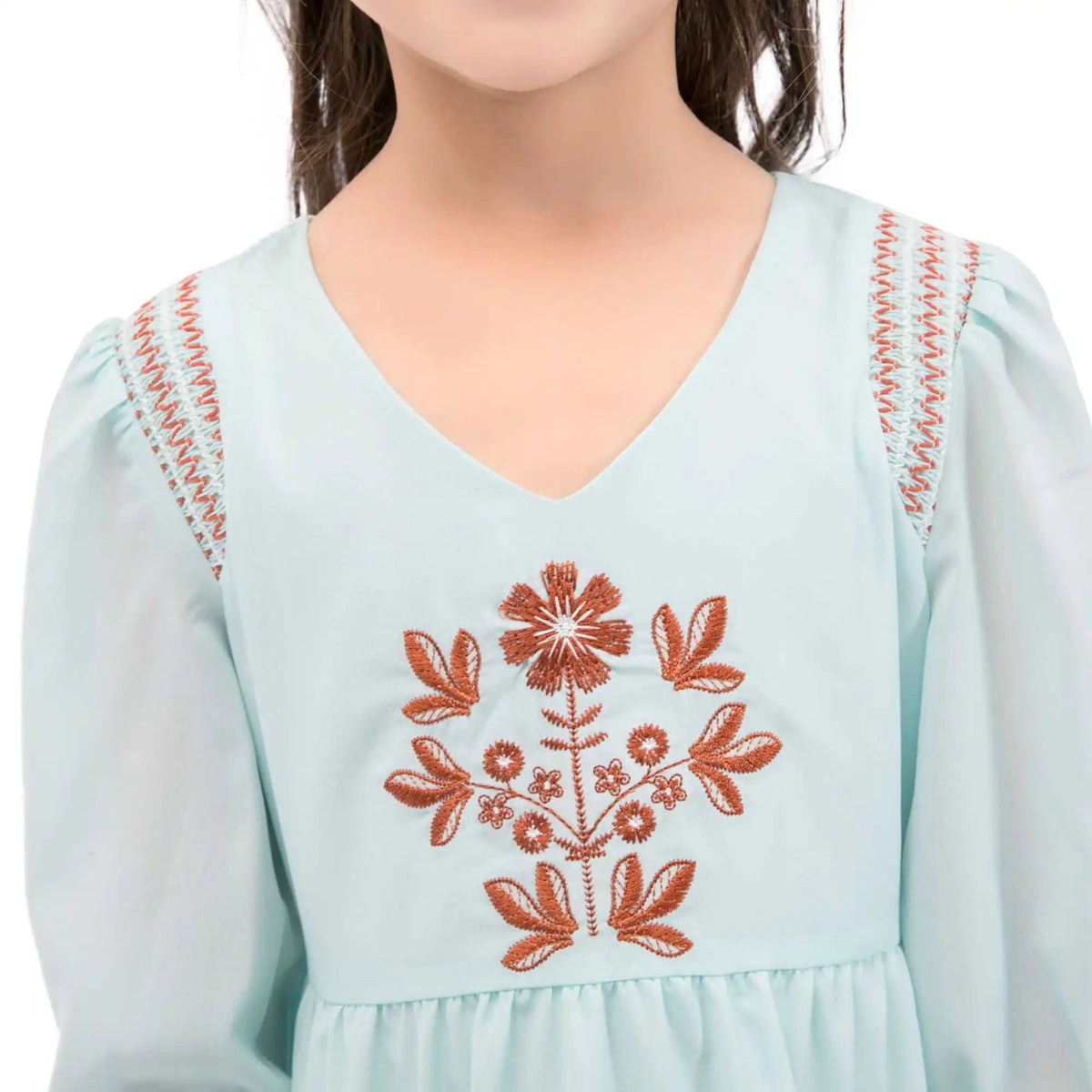 Floral Galabia For Girls