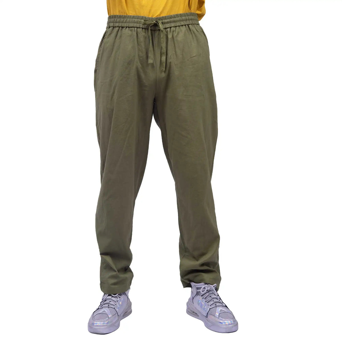 Ordinary Linen Pants For Man 33 Beige 33,106,86,76,124 Image