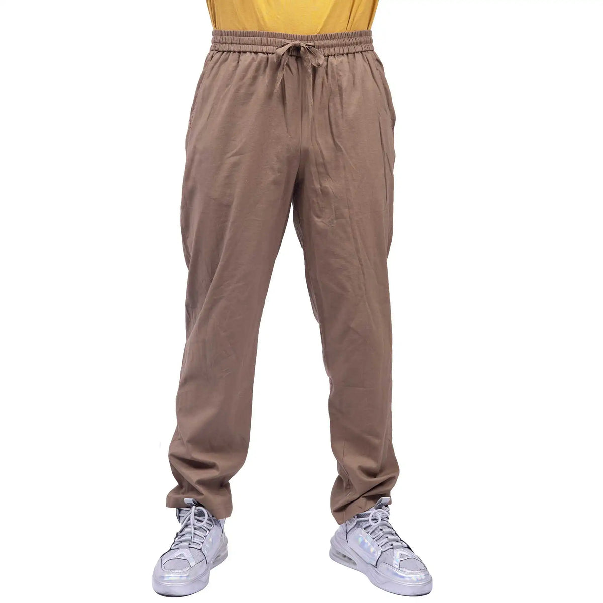 Ordinary Linen Pants For Man 32 Beige 32,105,82,74,120 Image