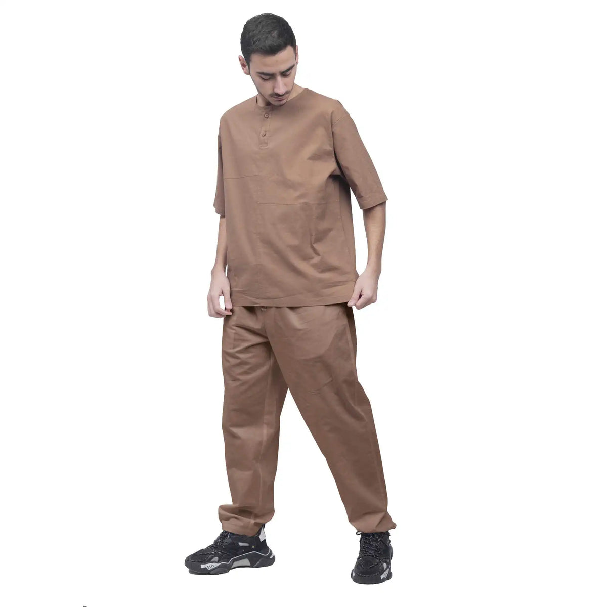 Ordinary Linen Pants For Man 32 Black 32,105,82,74,120 Image