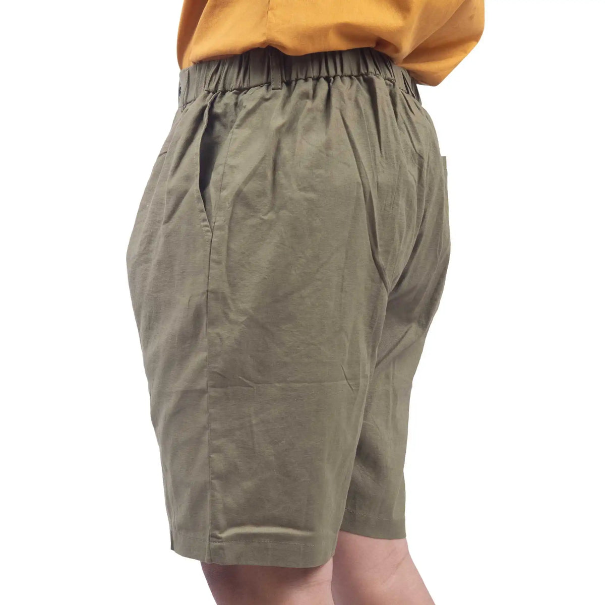 ordinary linen shorts for man image