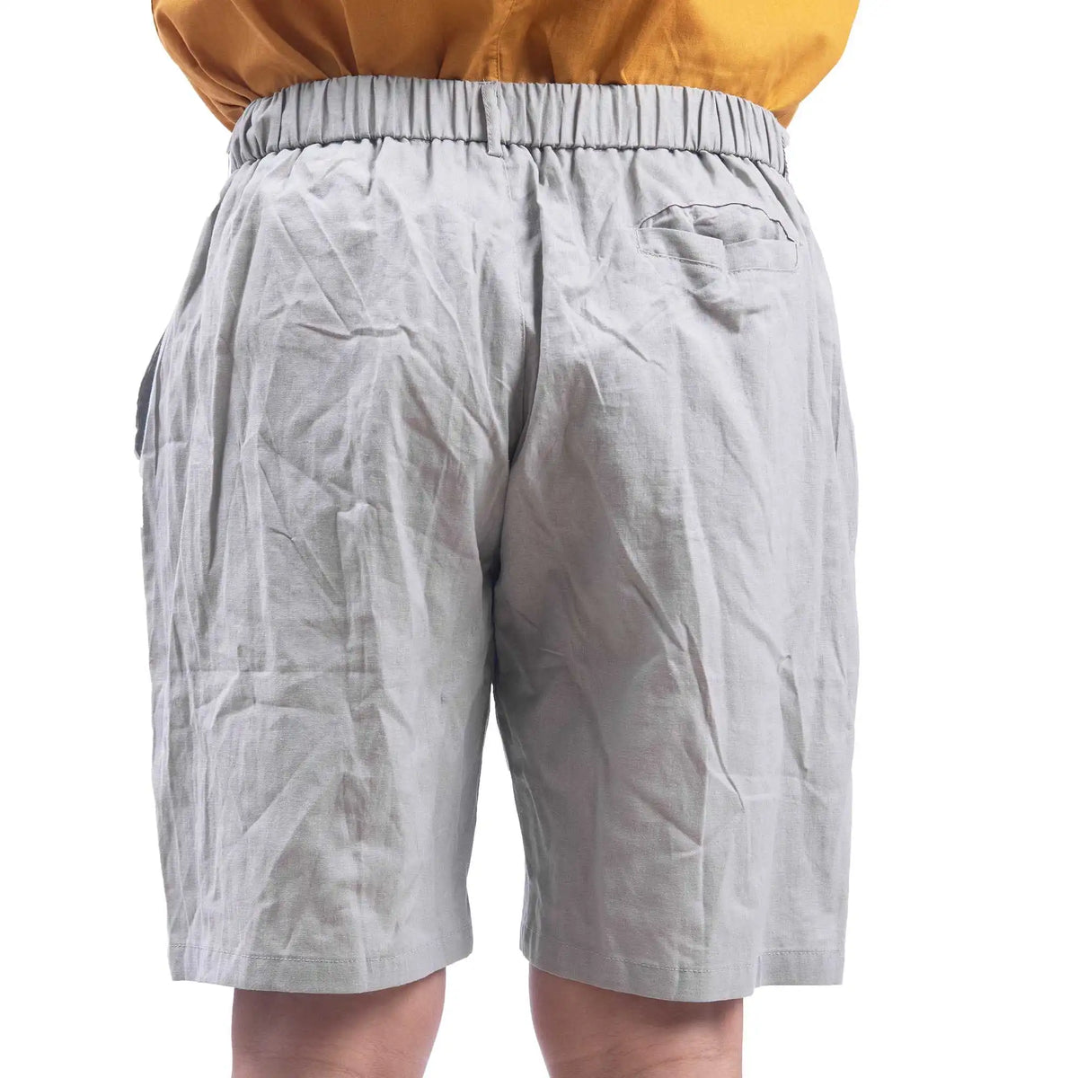 ordinary linen shorts for man image