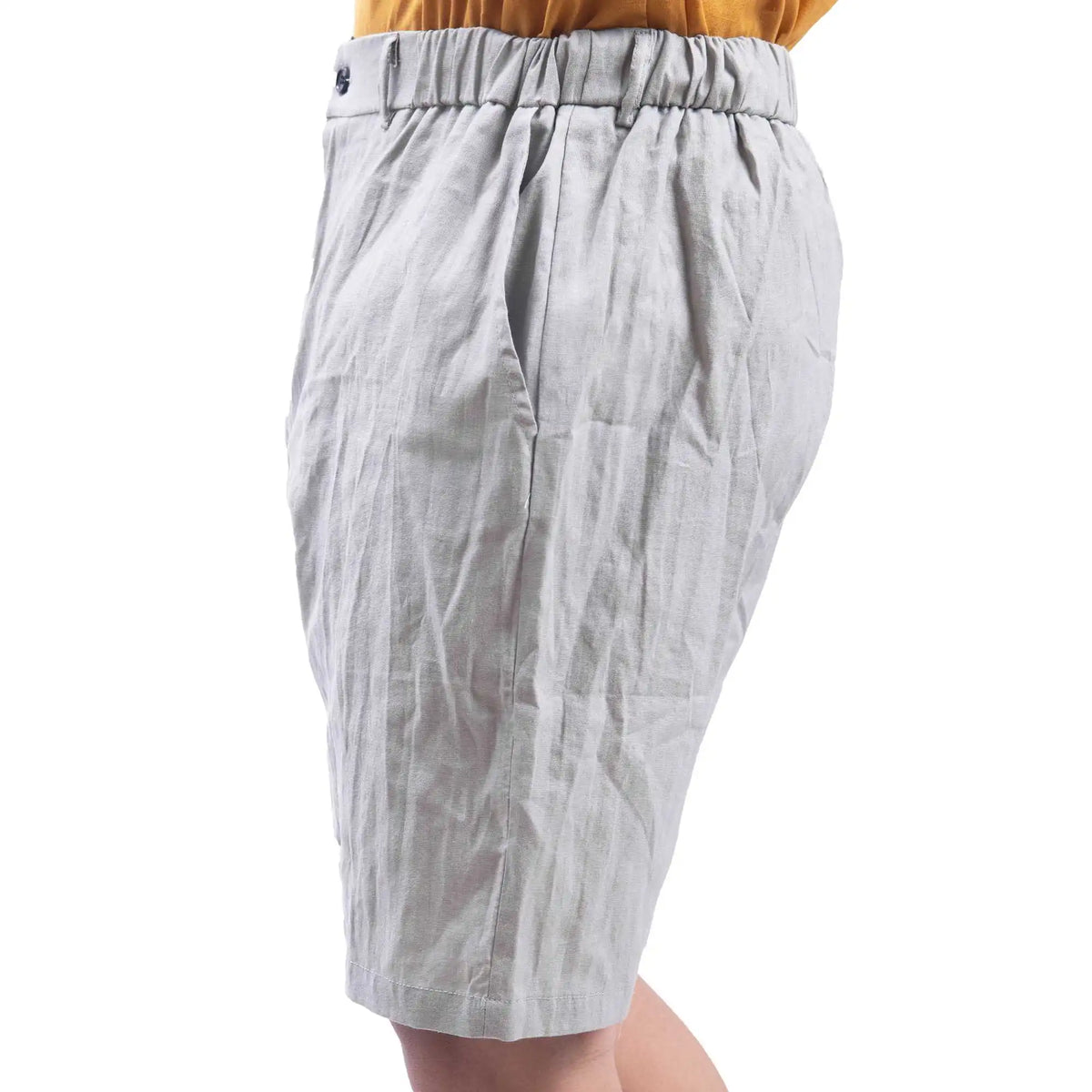 ordinary linen shorts for man image