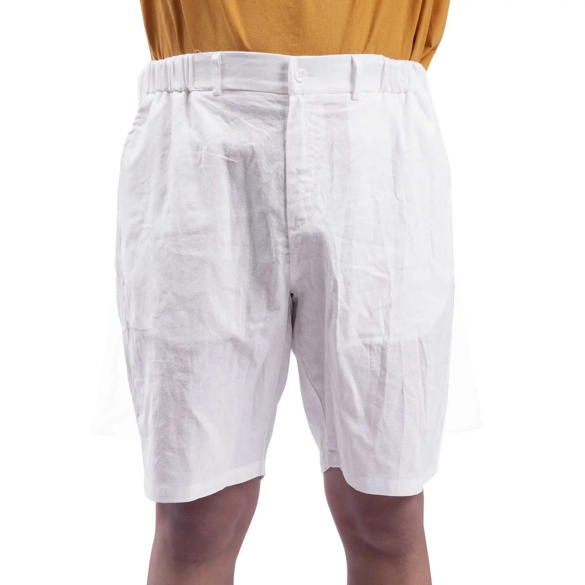 ordinary linen shorts for man image