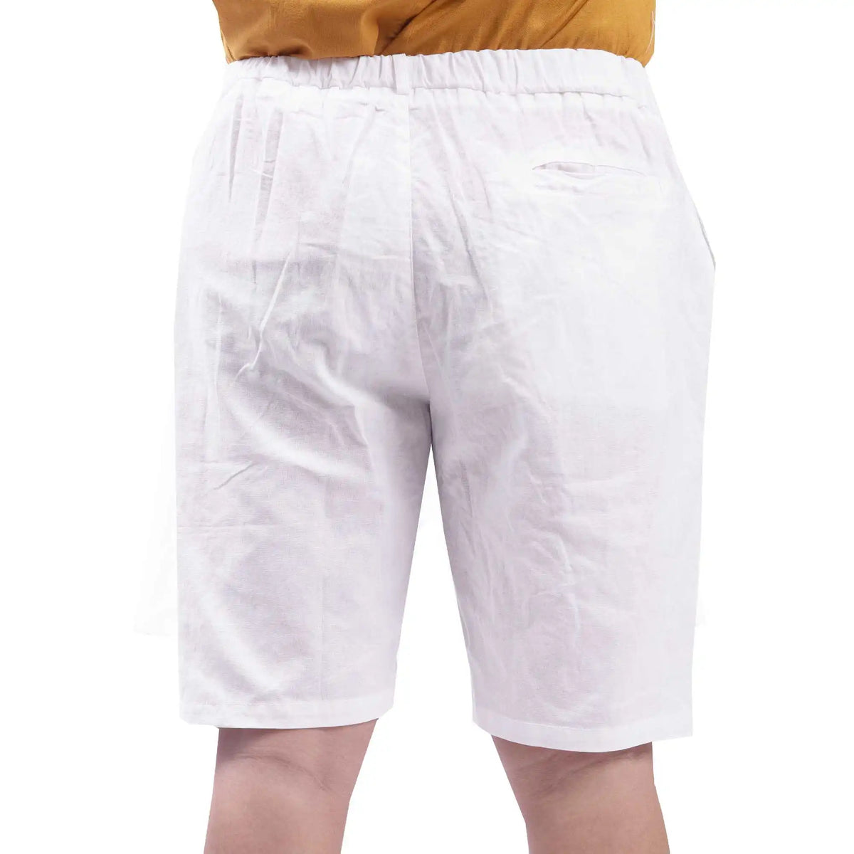 ordinary linen shorts for man image