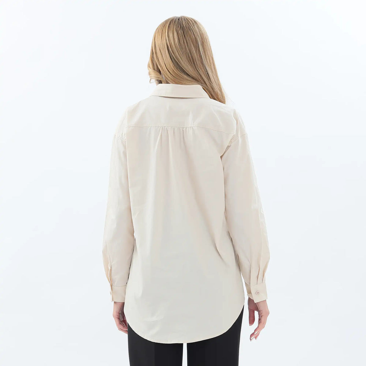 plain basic shirt for women image