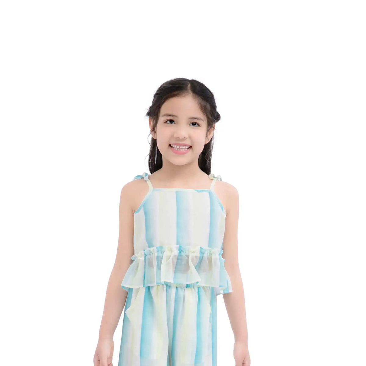 Printed Casual Blouse For Girls 100 | 3Y Light Blue 100 | 3Y,27,57.2,, Image