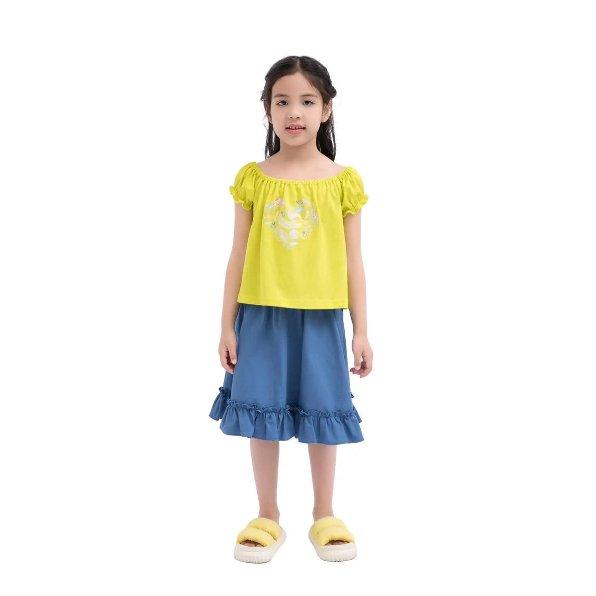 Kalush Casual Skirt For Girls 130 | 7-8Y Blue 130 | 7-8Y,47,52,, Image