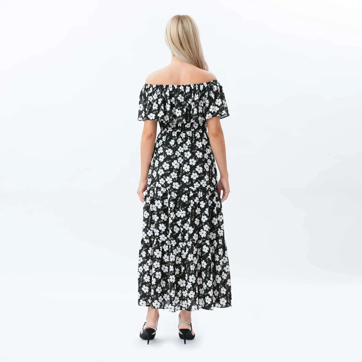 floral fashion dress for women image