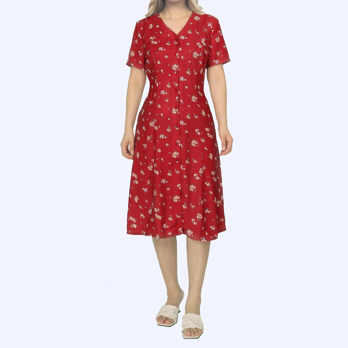 Floral Fashion Dress For Women