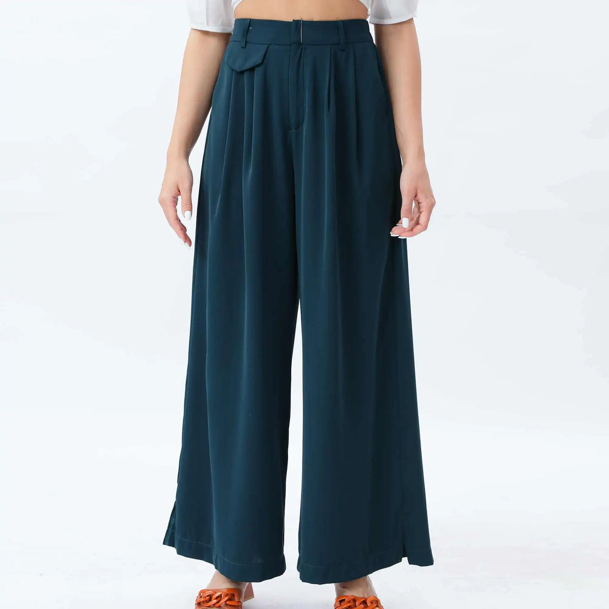 Wide-Leg Fashion Pants For Women