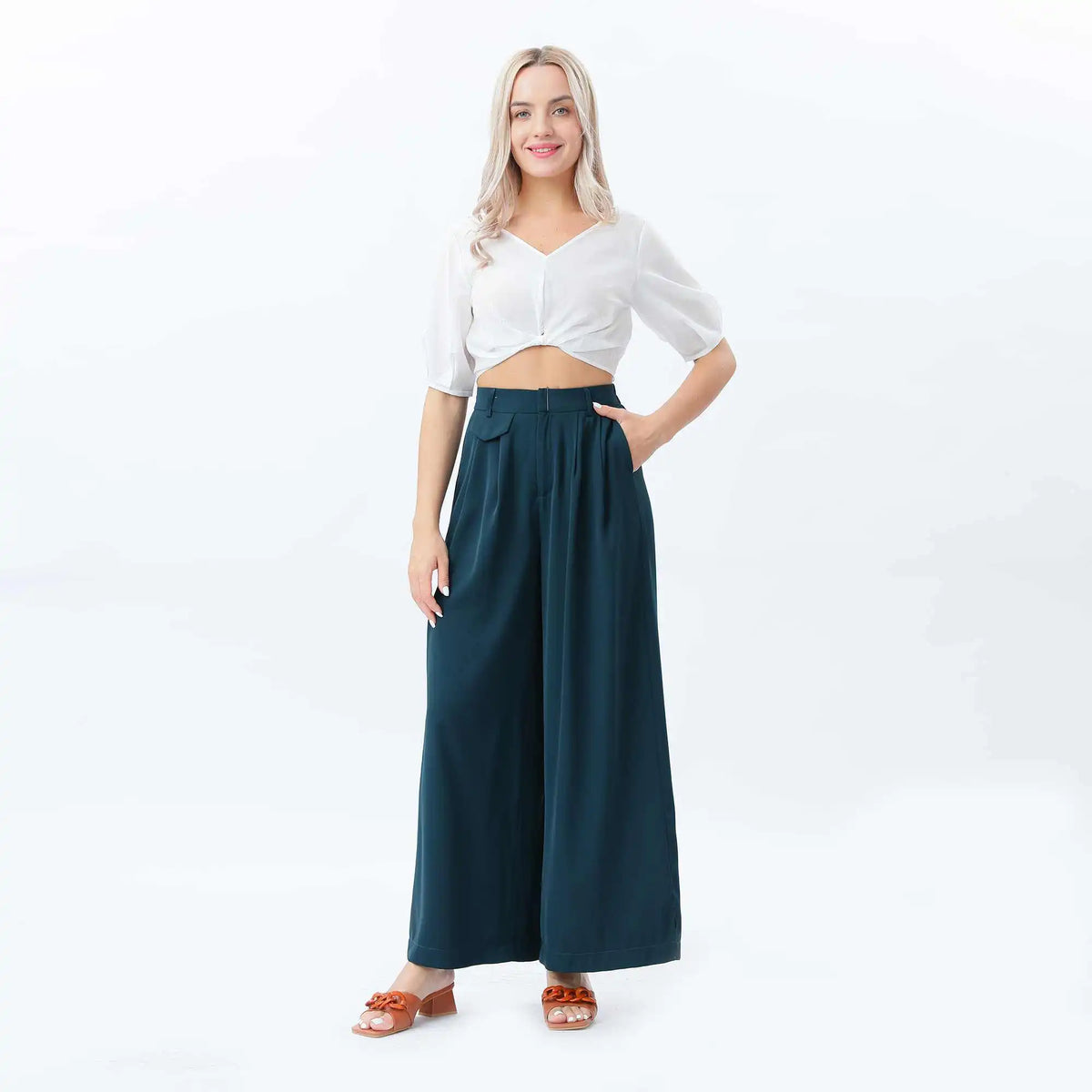 Wide-Leg Fashion Pants For Women