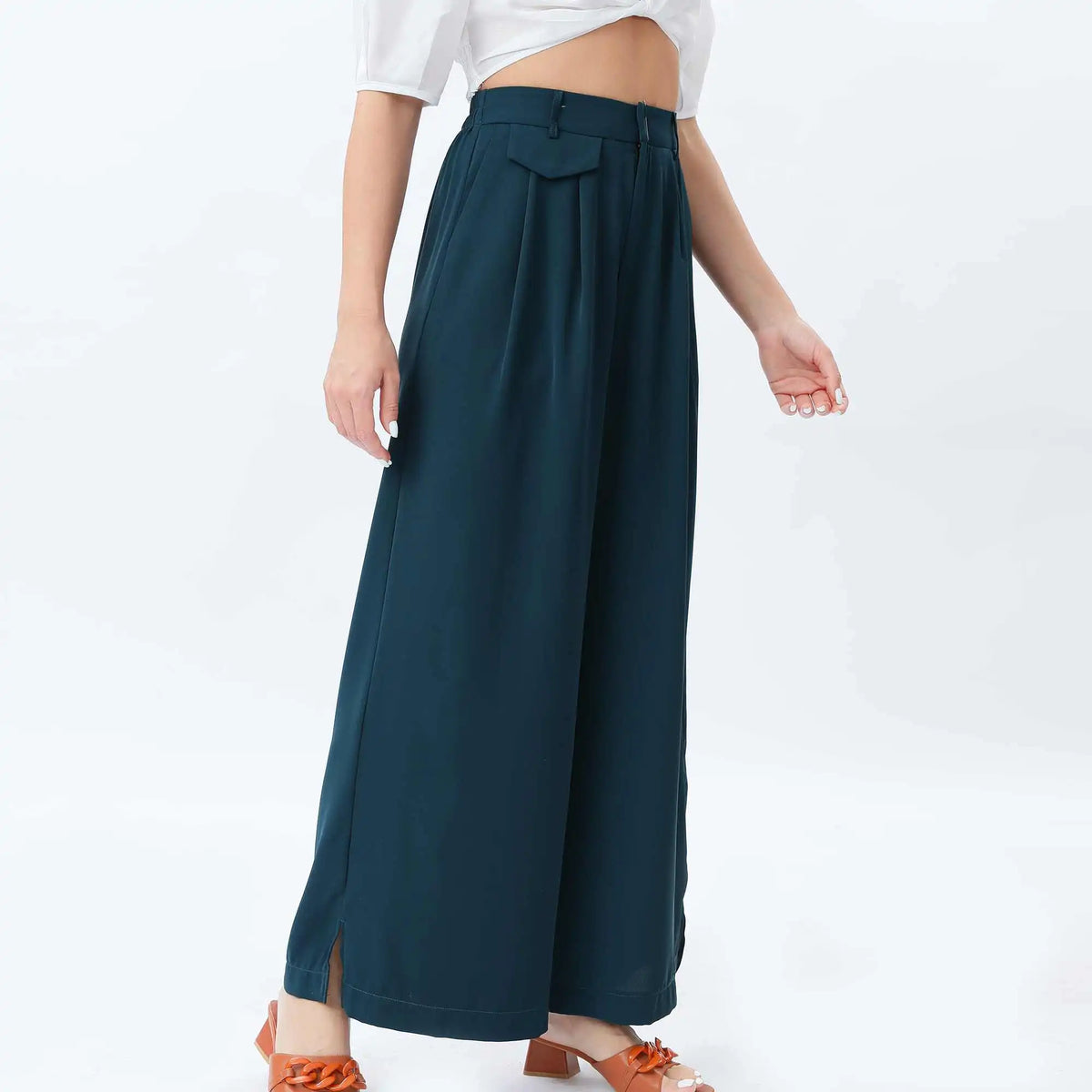 Wide-Leg Fashion Pants For Women