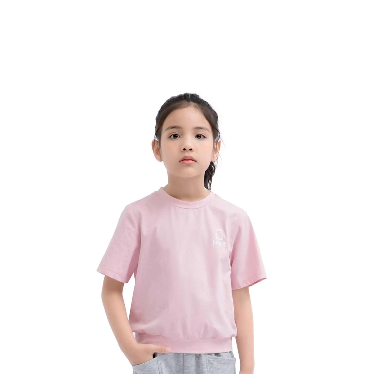 printed sport t shirt for girls image