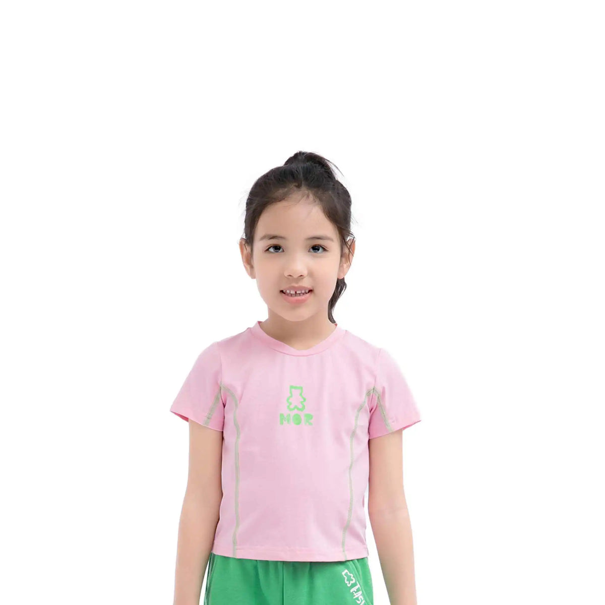 printed sport t shirt for girls image