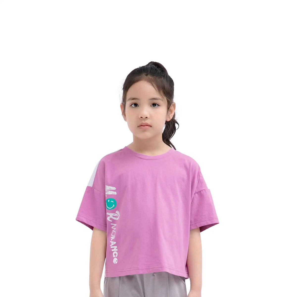 printed sport t shirt for girls image