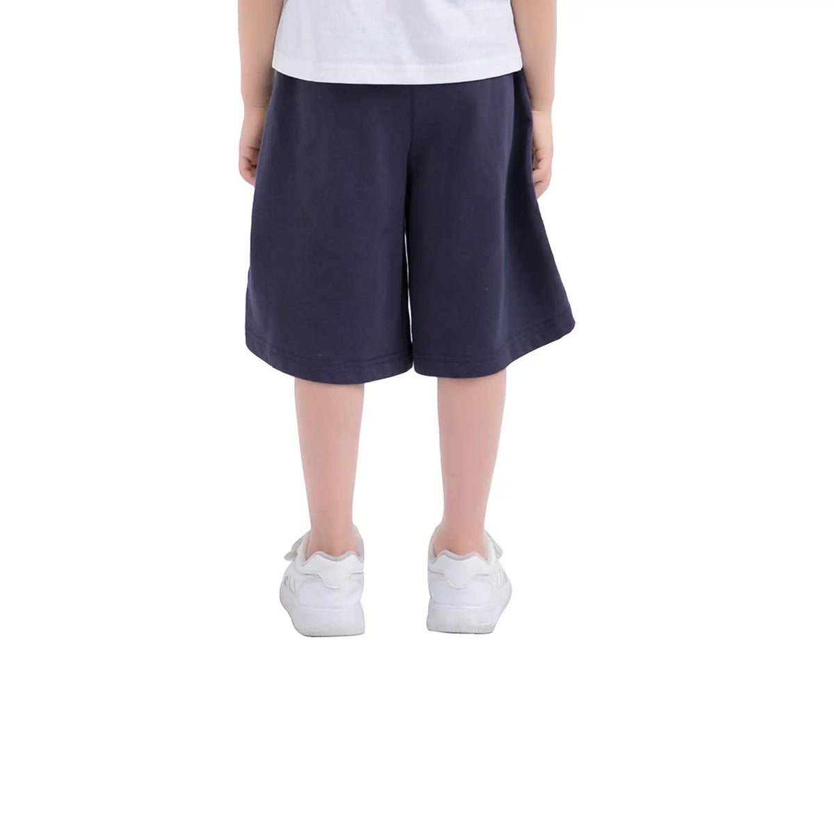 Wide-Leg Sport Pants For Girls 110 | 4-5Y Navy 110 | 4-5Y,45,48,50.5,71 Image