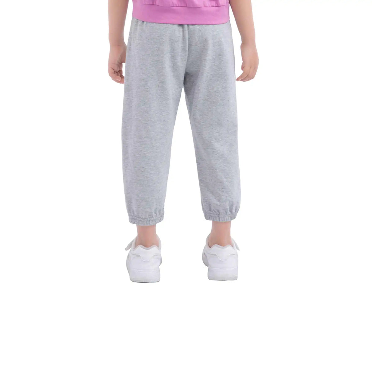 Ankle-Tied Sport Pants For Girls 120 | 5-6Y Gray 120 | 5-6Y,63.5,50,46.2,75 Image