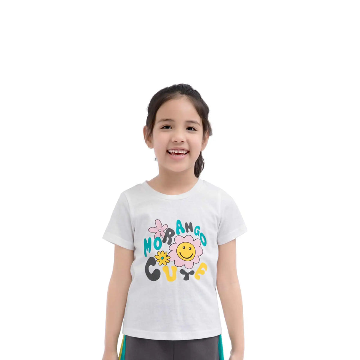 printed sport t shirt for girls image