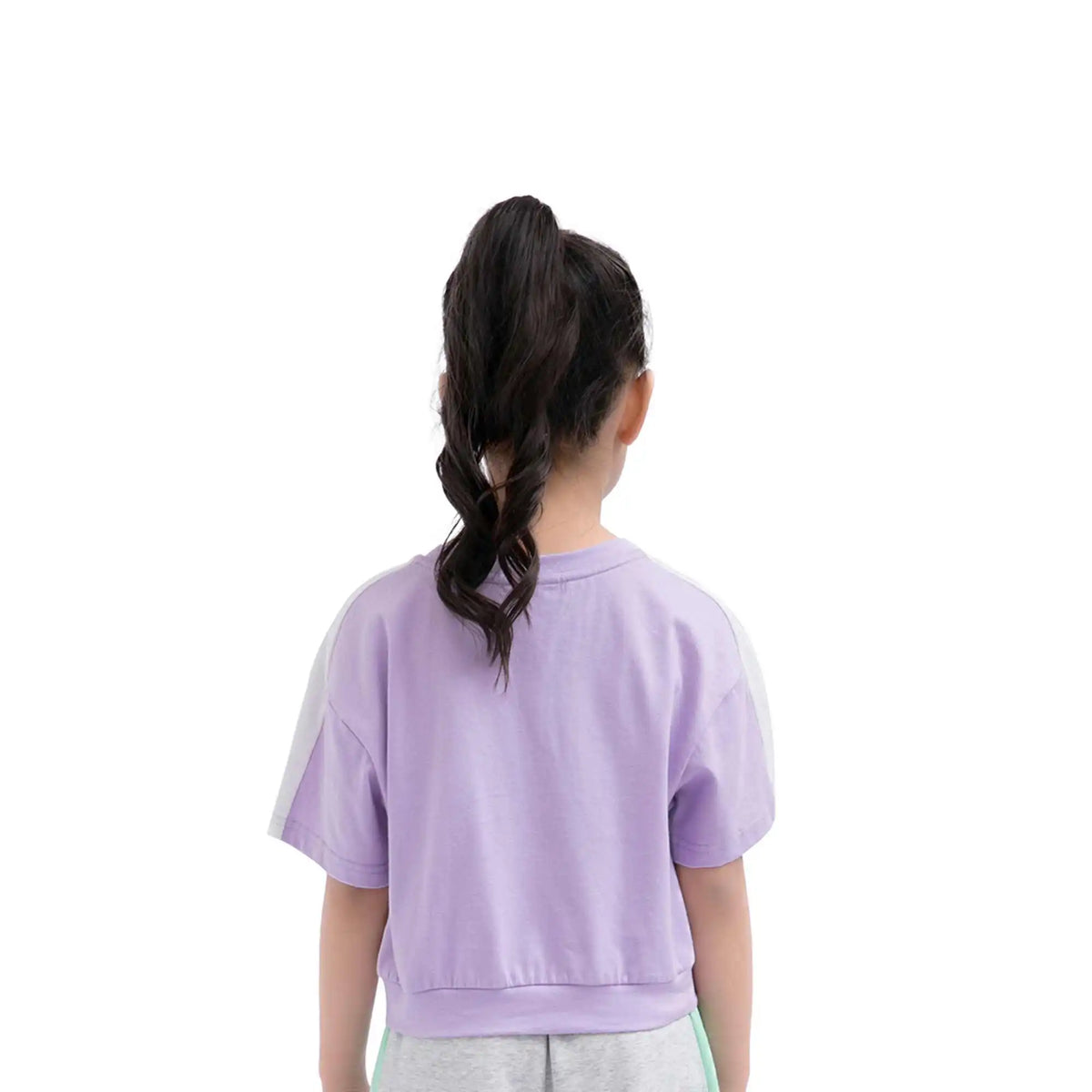 Color-Blocked Sport T.Shirt For Girls