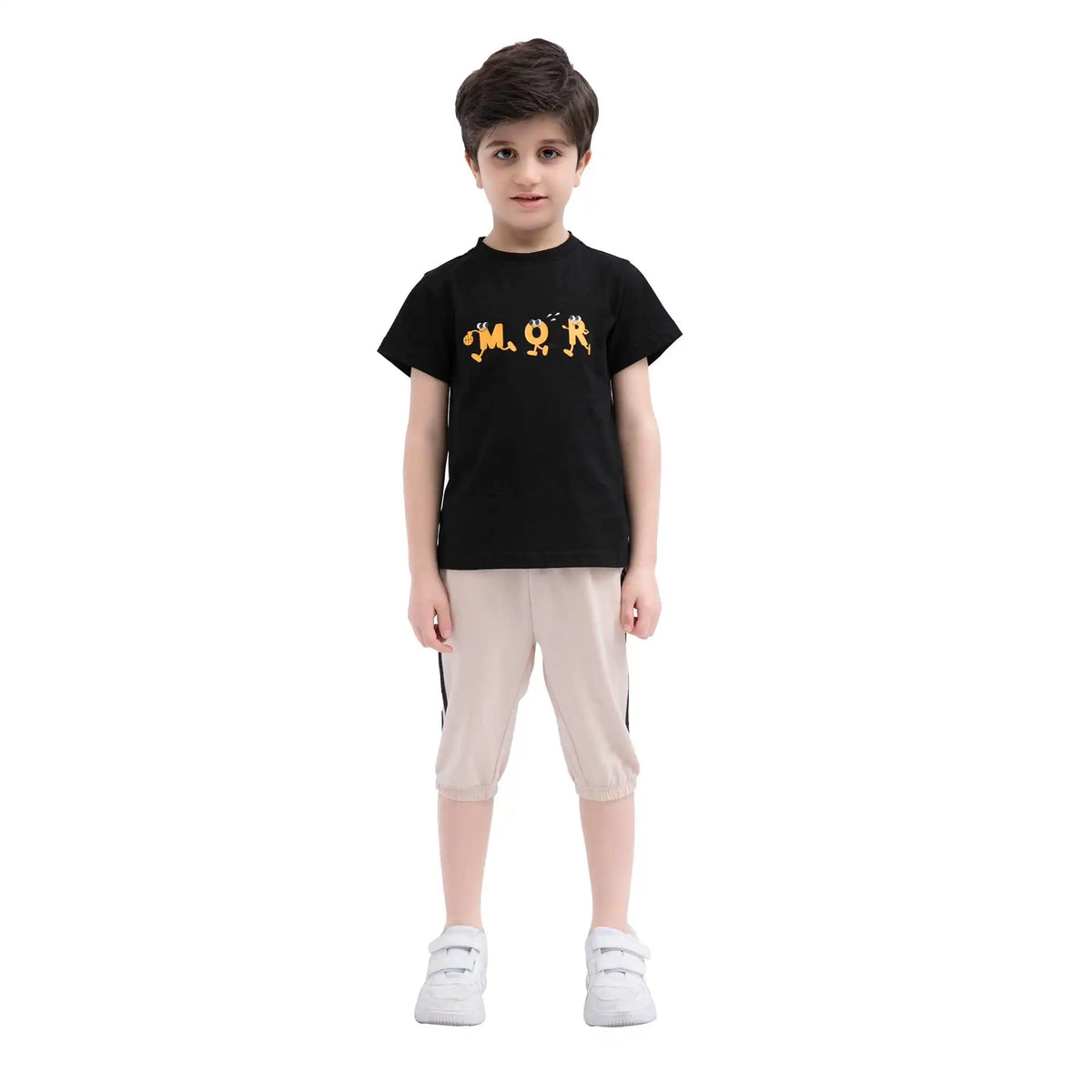 Printed Sport T.Shirt For Boys 120 | 5-6Y Black 120 | 5-6Y,48,73,12, Image