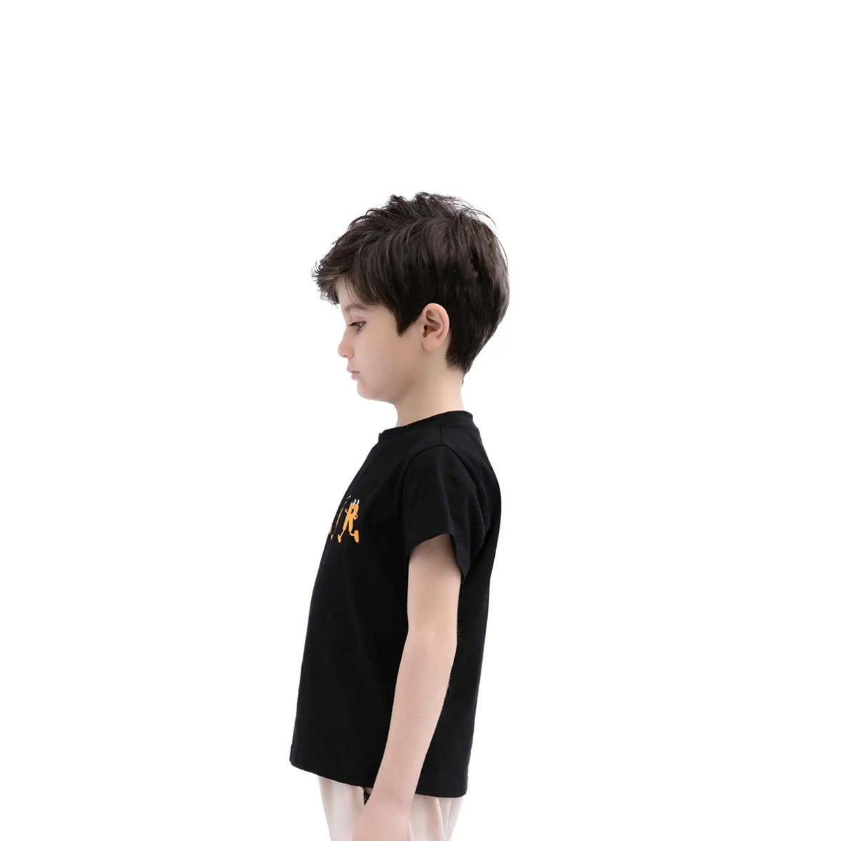 Printed Sport T.Shirt For Boys 130 | 7-8Y Black 130 | 7-8Y,52,78,13, Image