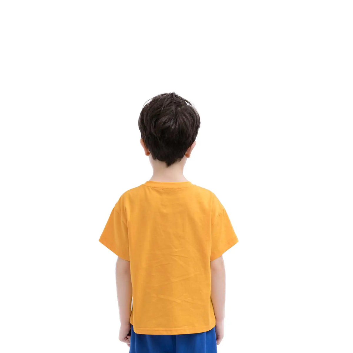 Printed Sport T.Shirt For Boys 110 | 4-5Y Orange 110 | 4-5Y,44,80,11, Image