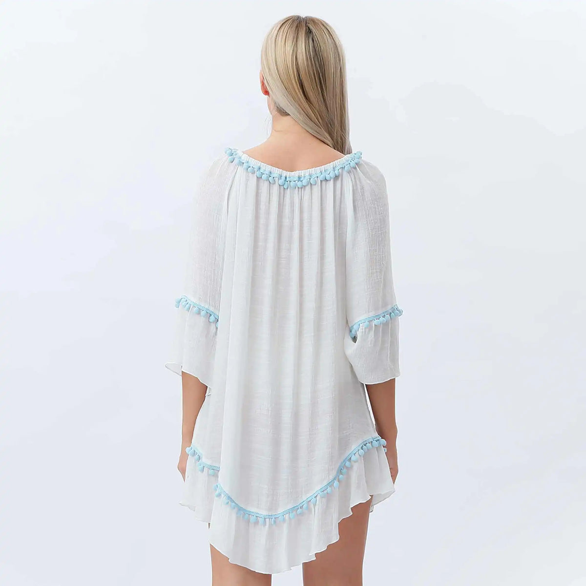 laced swimming dress for women image