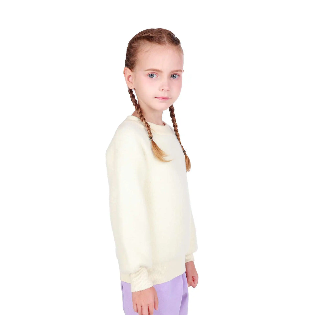 Plain Elegant Sweater For Girls Image