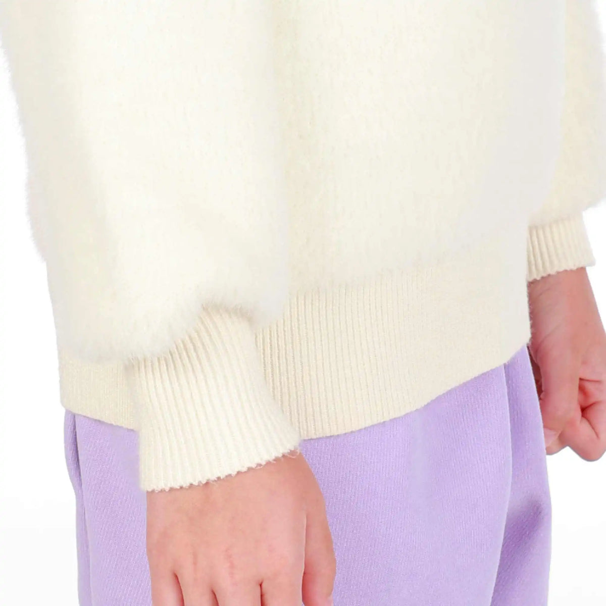 Plain Elegant Sweater For Girls Image