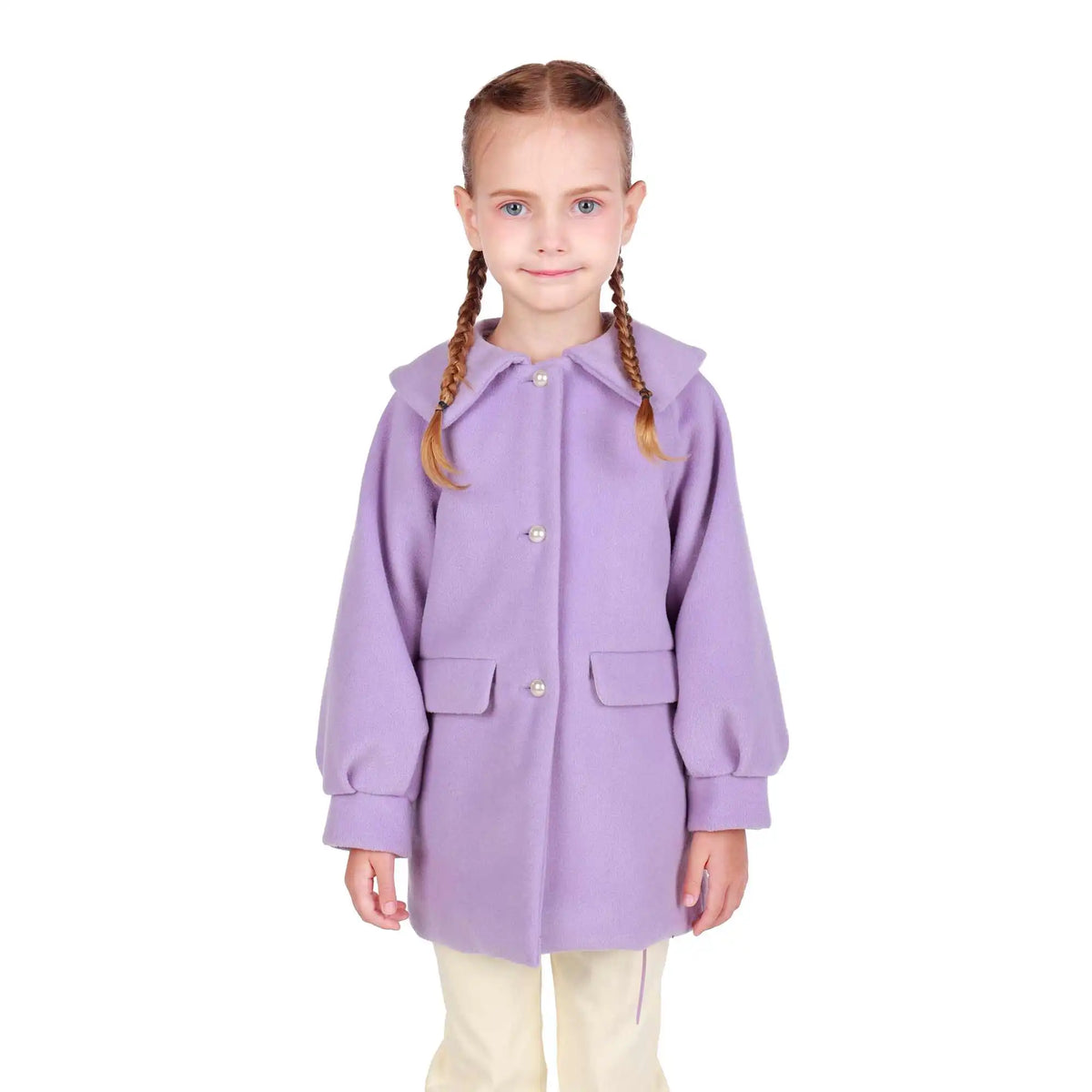 plain elegant jacket for girls image