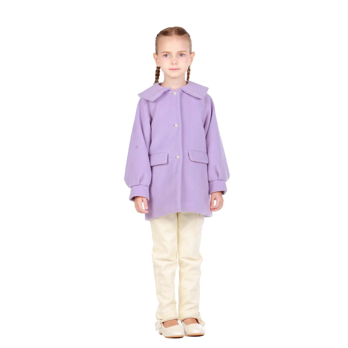 plain elegant jacket for girls image