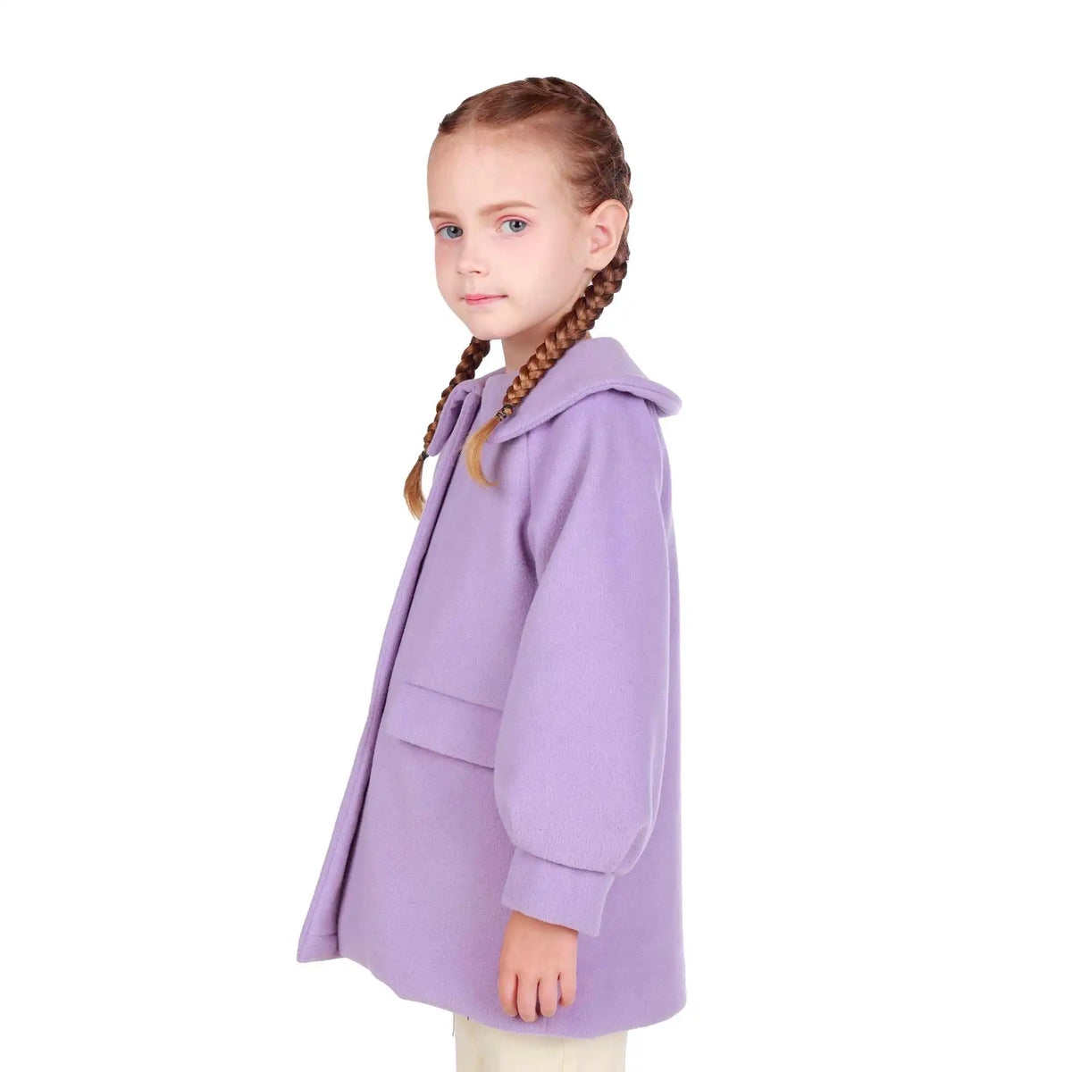 plain elegant jacket for girls image