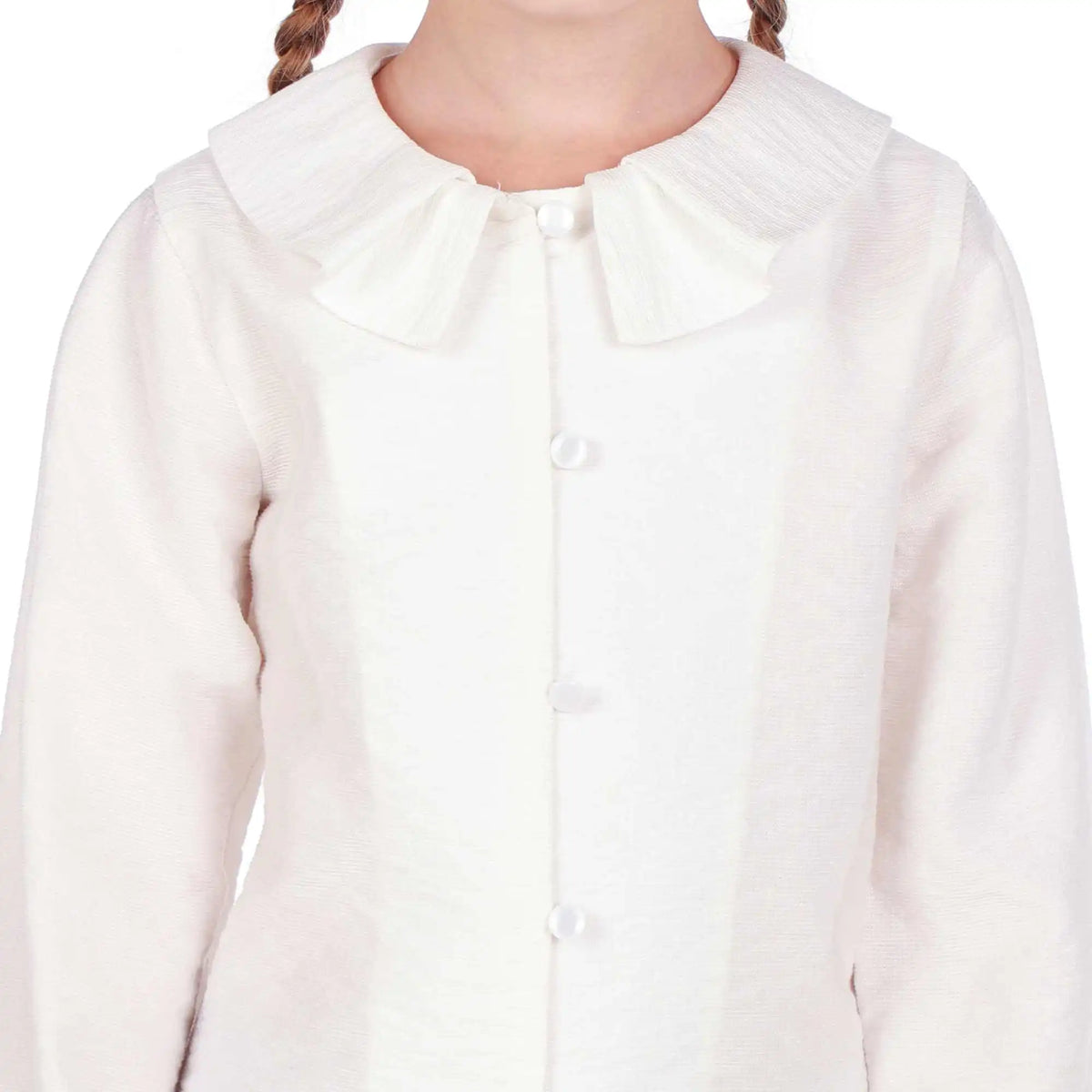 Jacquard Elegant Shirt For Girls Image