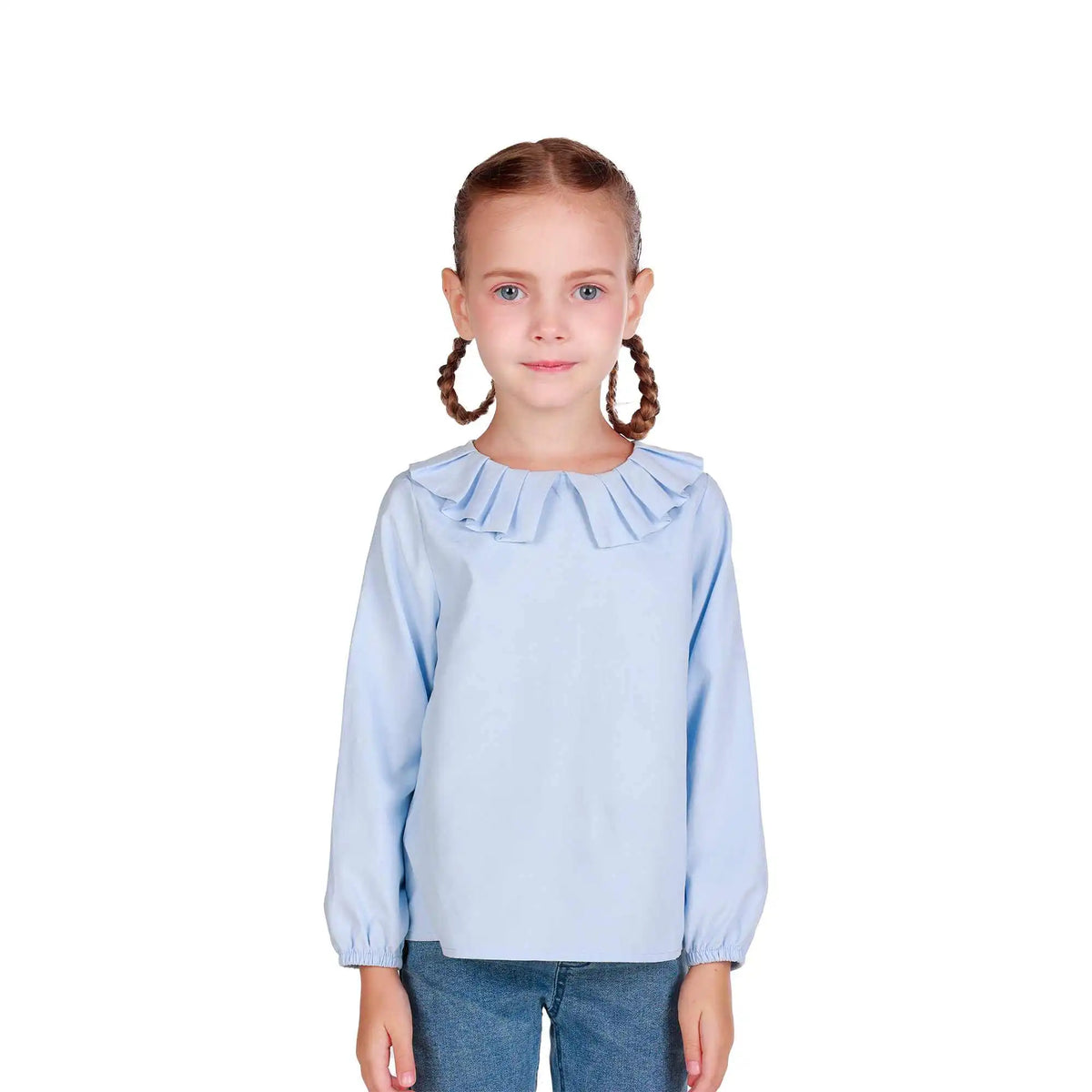 Plain Elegant Blouse For Girls