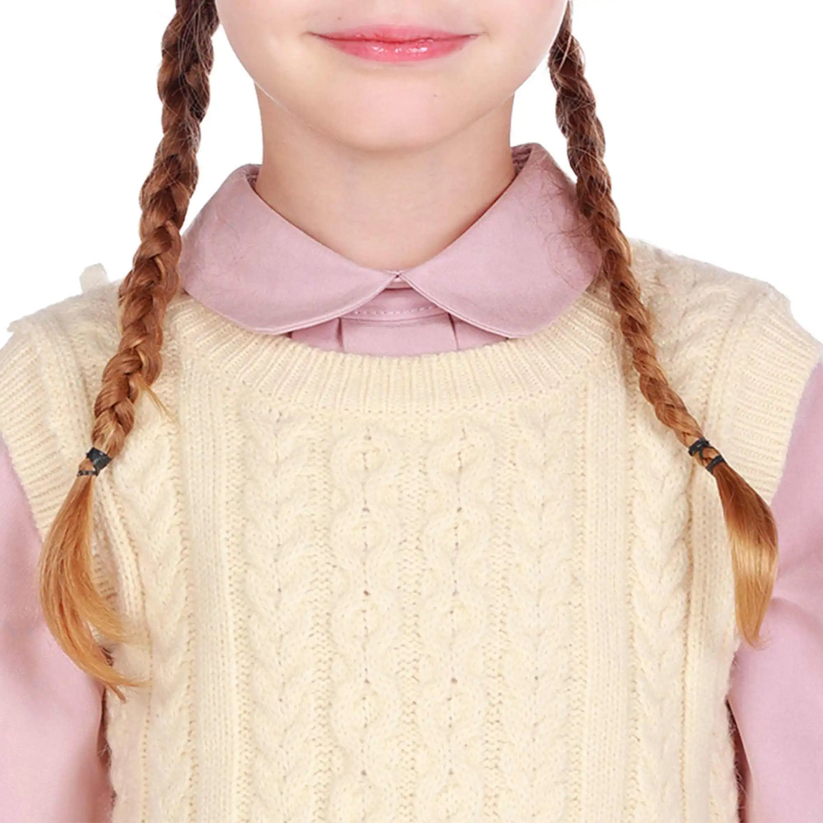 Jacquard Elegant Waistcoat For Girls Image