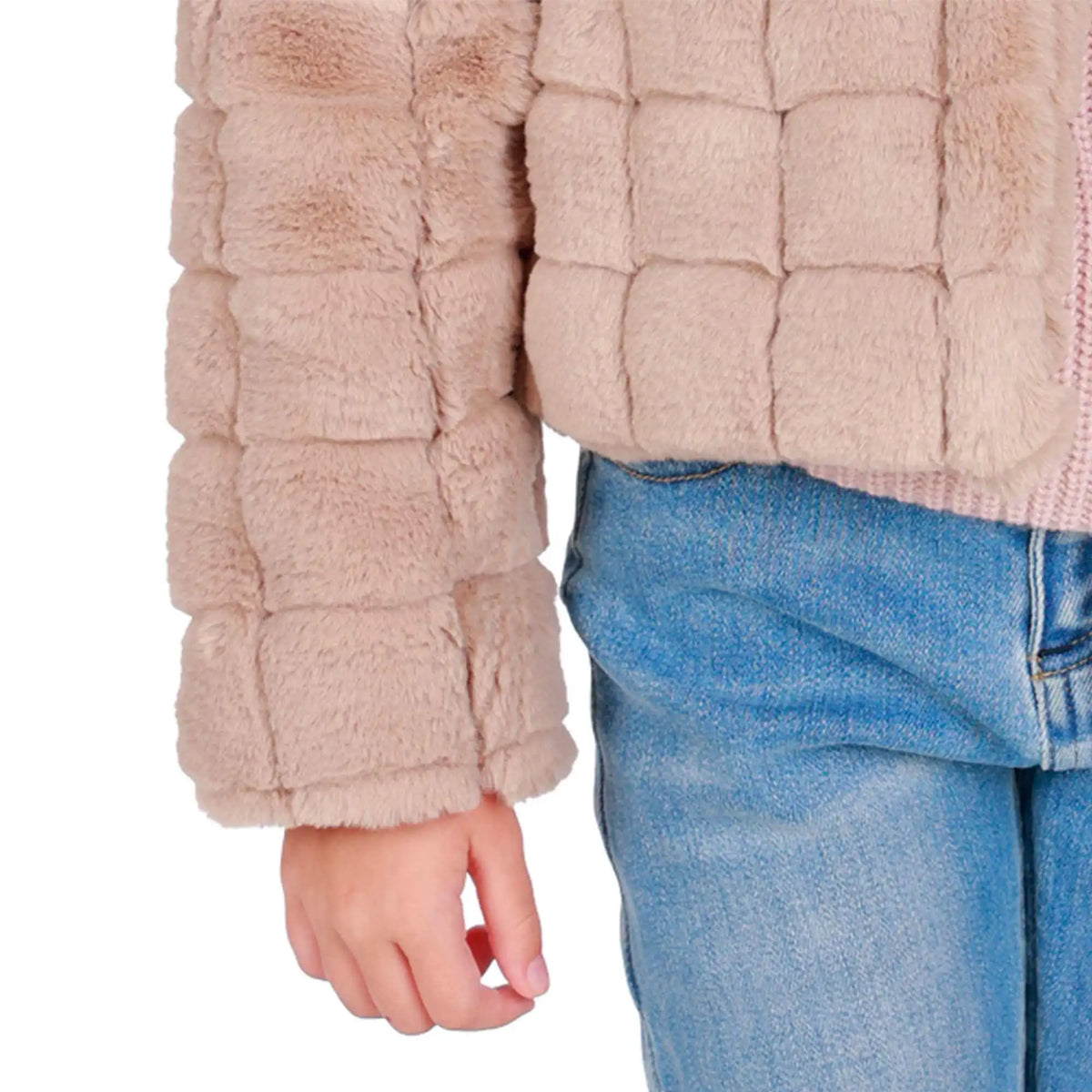 Solid Elegant Jacket For Girls Image