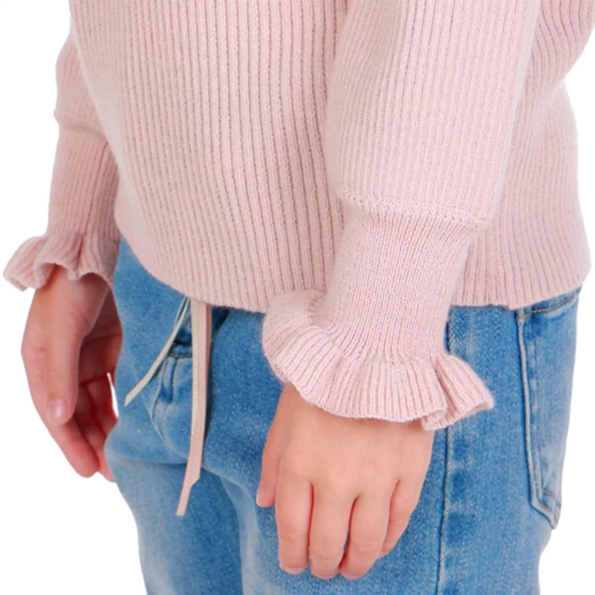 Plain Elegant Sweater For Girls Image