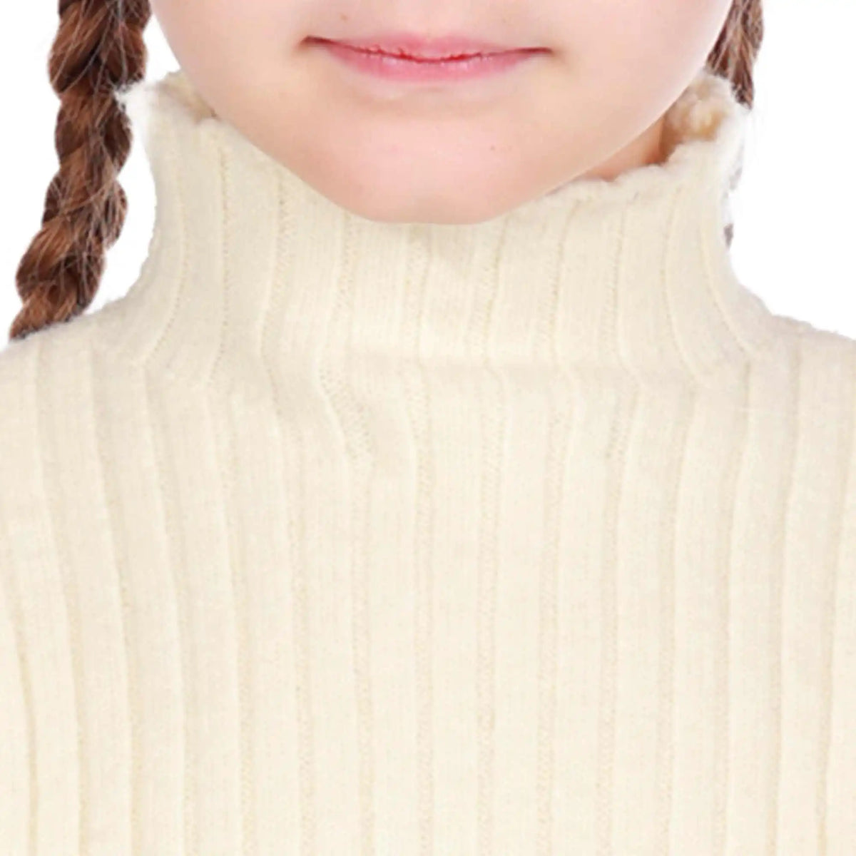 Plain Elegant Sweater For Girls Image