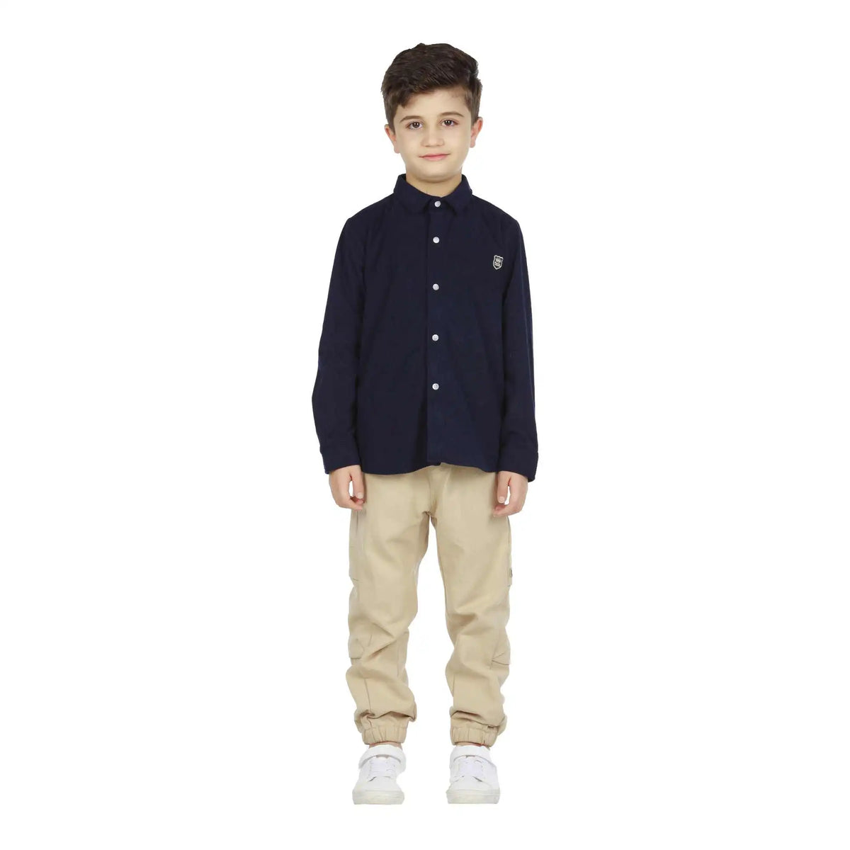 badge elegant shirt for boys image