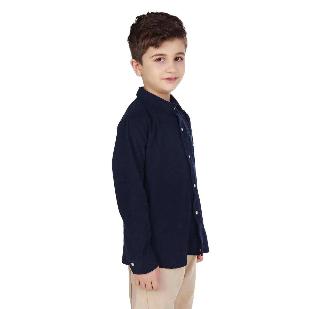 badge elegant shirt for boys image