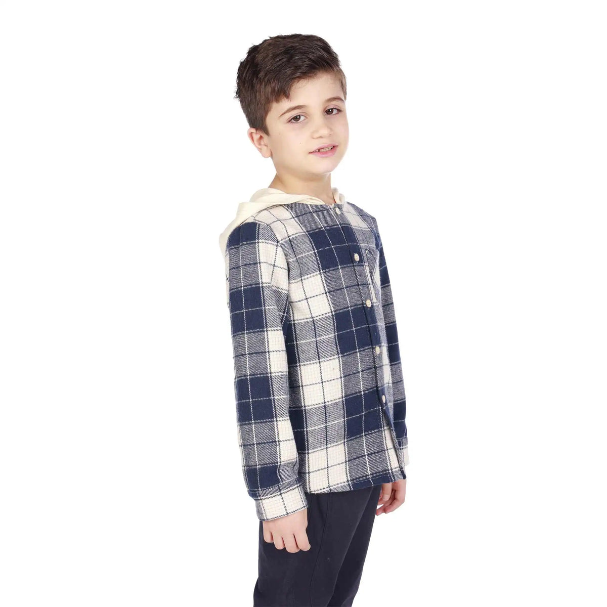 Checked Elegant Shirt For Boys Image