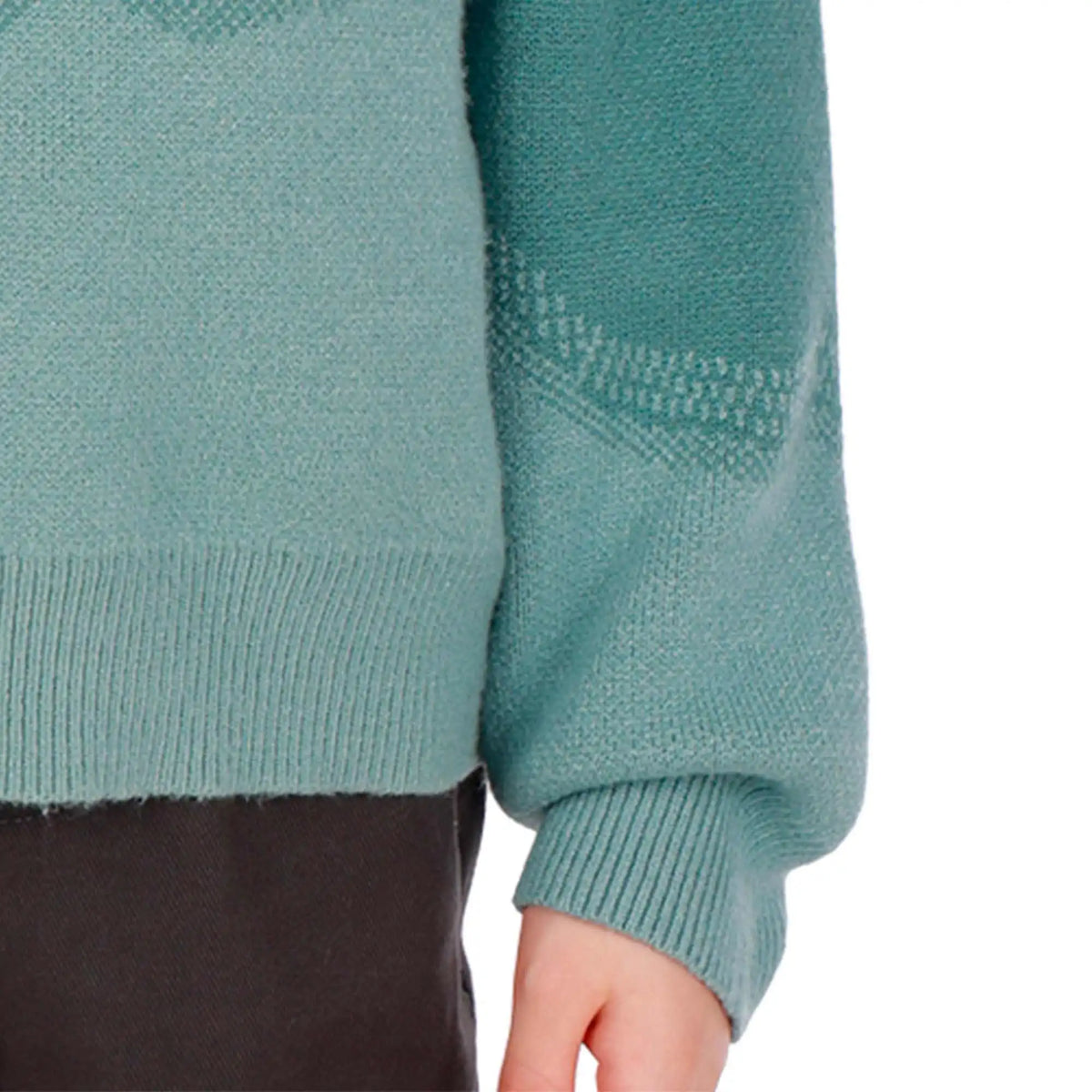 Color-Blocked Elegant Sweater For Boys