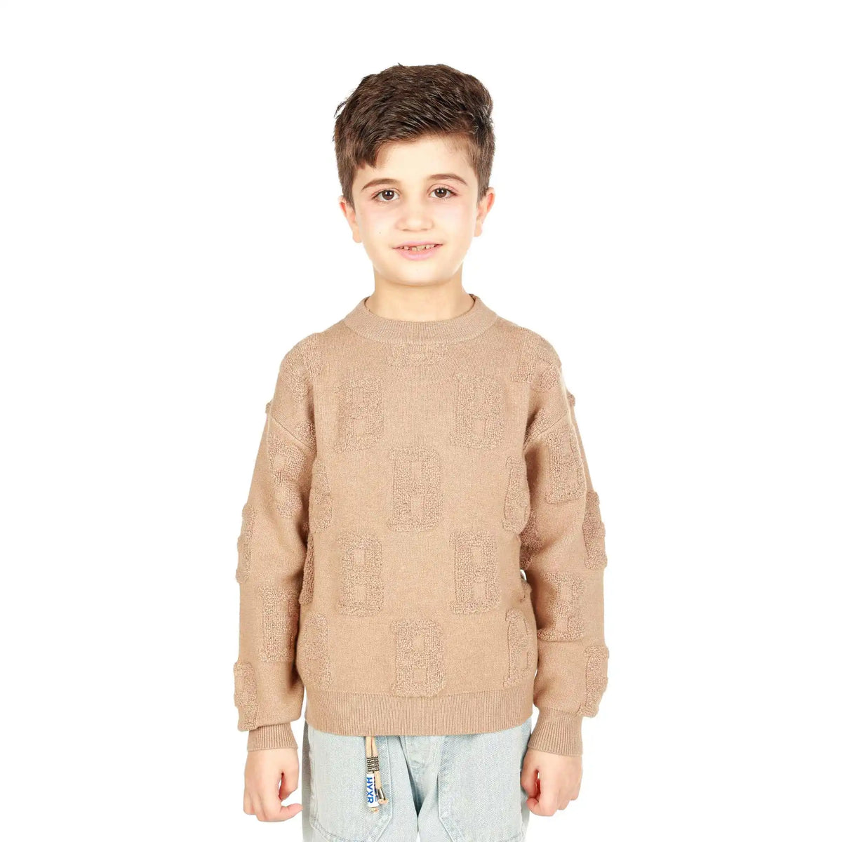 Jacquard Elegant Sweater For Boys Image