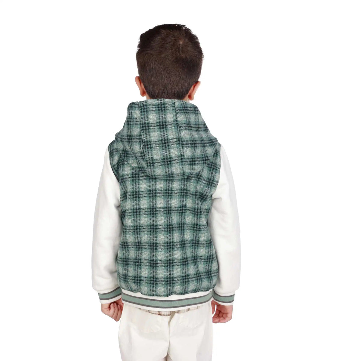 Checked Elegant Jacket For Boys