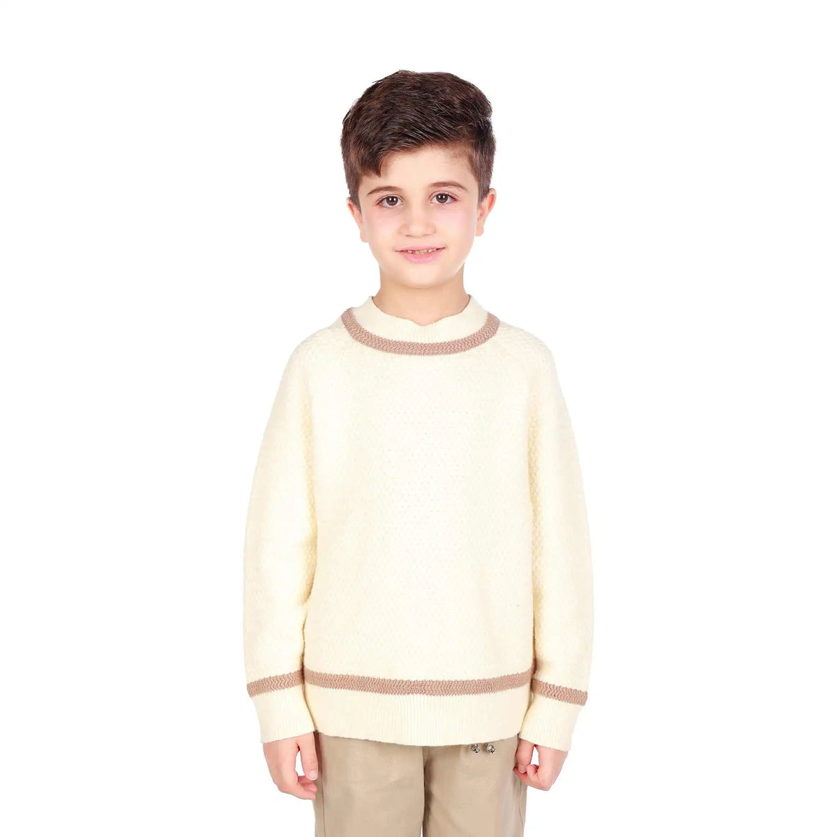 Color-Blocked Elegant Sweater For Boys