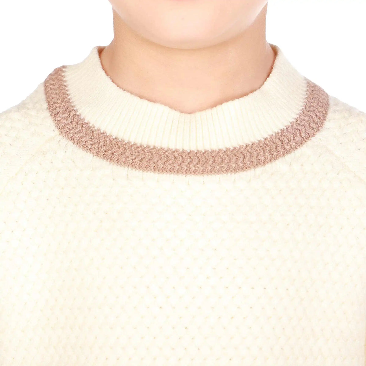 Color-Blocked Elegant Sweater For Boys