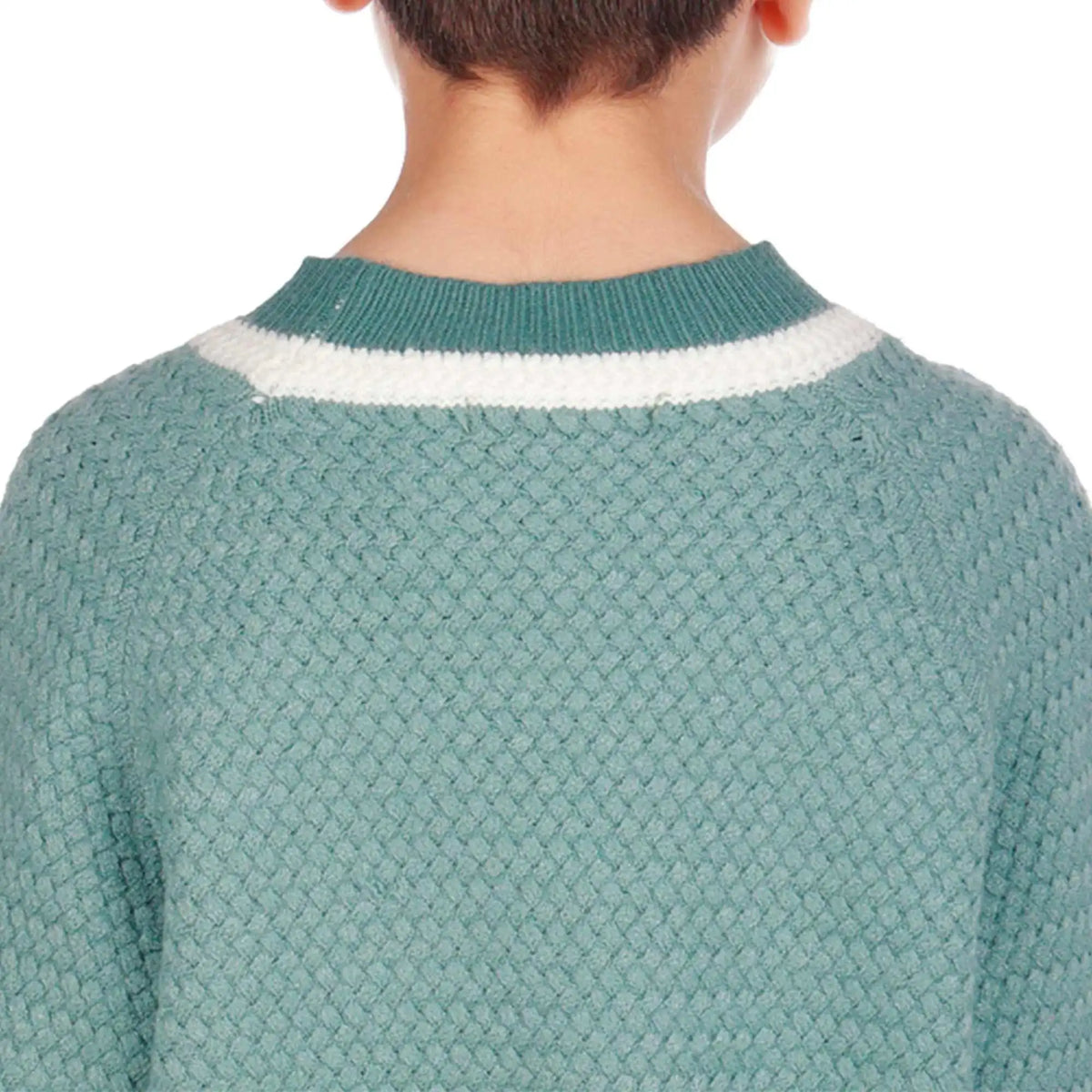 Color-Blocked Elegant Sweater For Boys